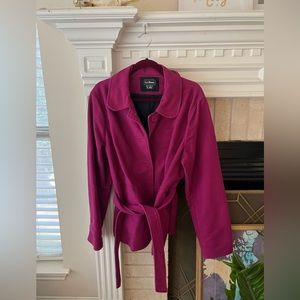 L.L Bean Coat 💕 Magenta Coat 💕